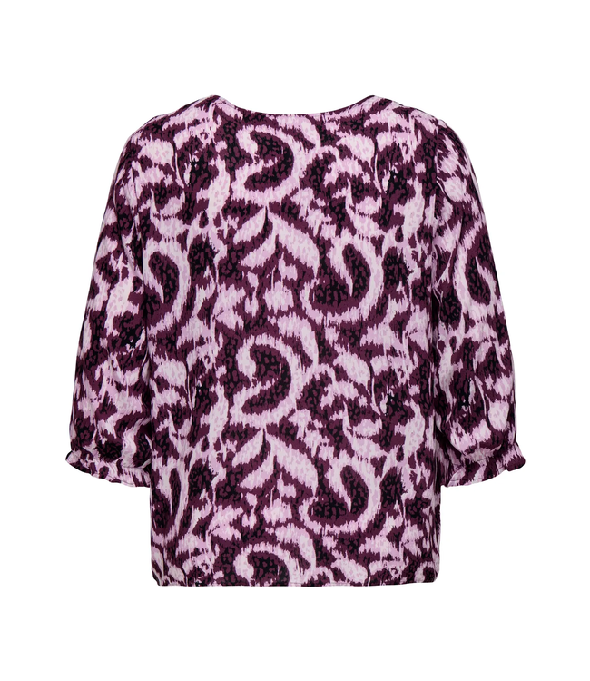 Only Carmakoma Tyla Blouse Mauve Wine