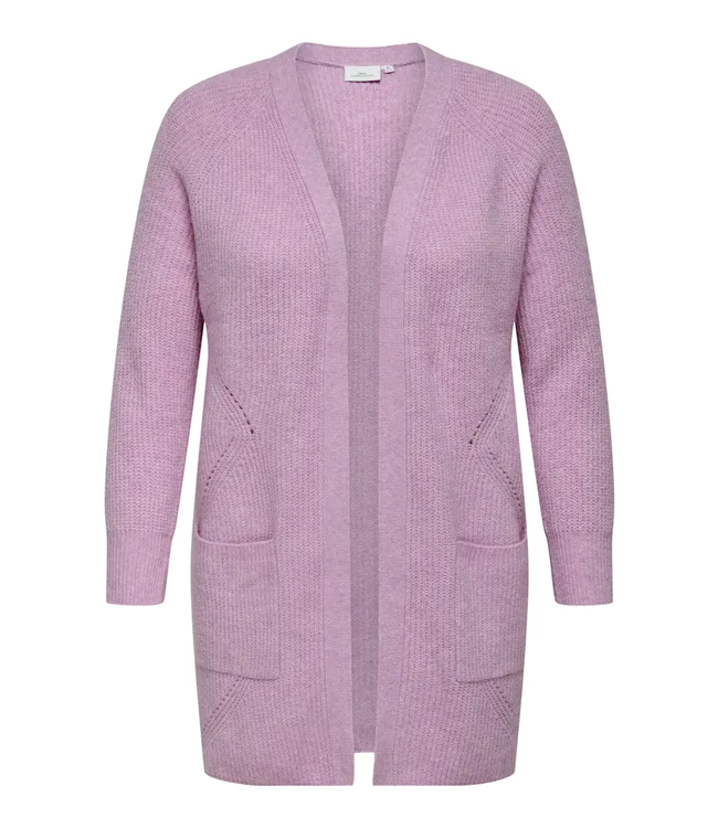 Only Carmakoma Whitney Cardigan Mauve Mist