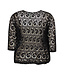 Zhenzi Sevy Lace Cardigan Black