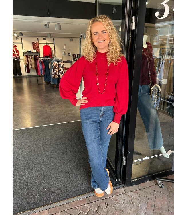 Soya Concept Dollie Turtleneck Red