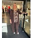 Base Level Curvy Ayla Long Cardigan Brown