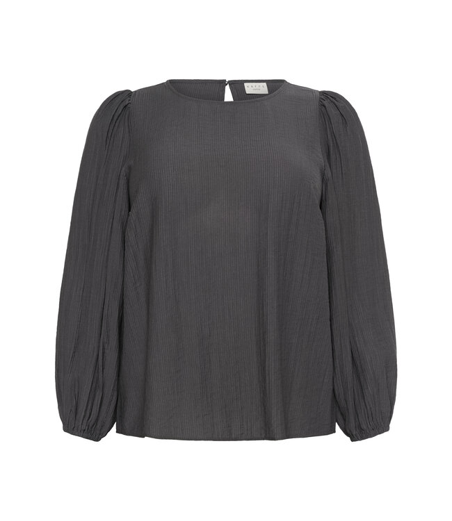 Kaffe Curve Viva Blouse Black Oyster