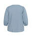 Kaffe Curve Loulou Blouse Windward Blue
