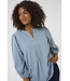 Kaffe Curve Loulou Blouse Windward Blue