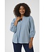 Kaffe Curve Loulou Blouse Windward Blue