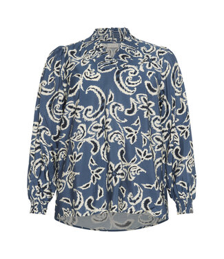 Kaffe Curve Kaffe Curve Mahlia Blouse Bering Sea