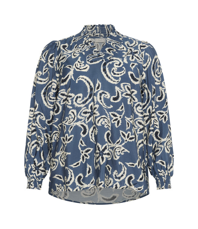 Kaffe Curve Mahlia Blouse Bering Sea