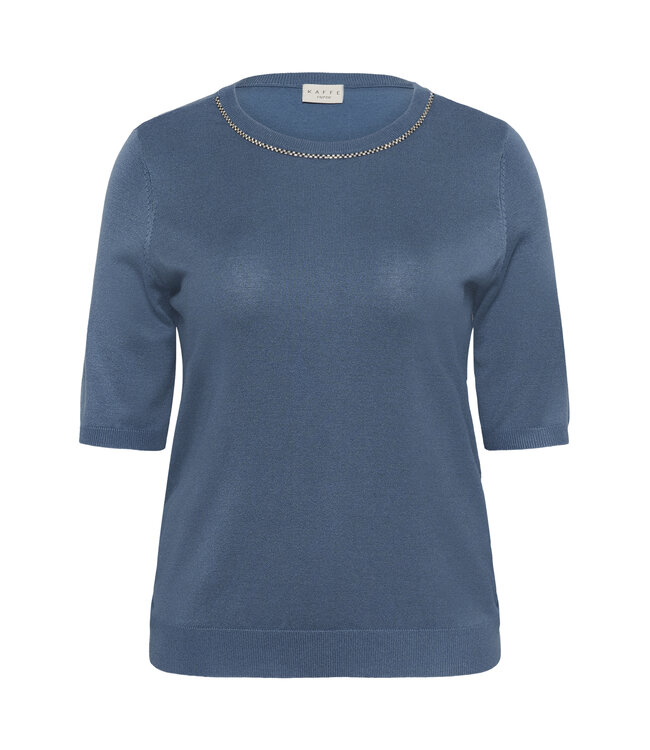 Kaffe Curve Carla Pullover Bering Sea