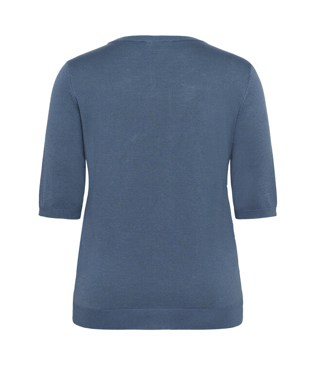 Kaffe Curve Carla Pullover Bering Sea