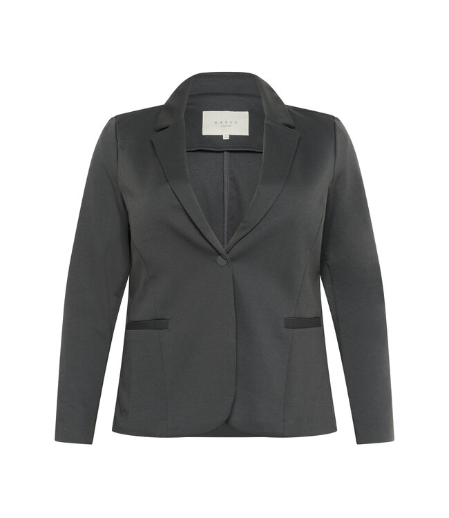 Kaffe Curve Jenna Blazer Black Oyster