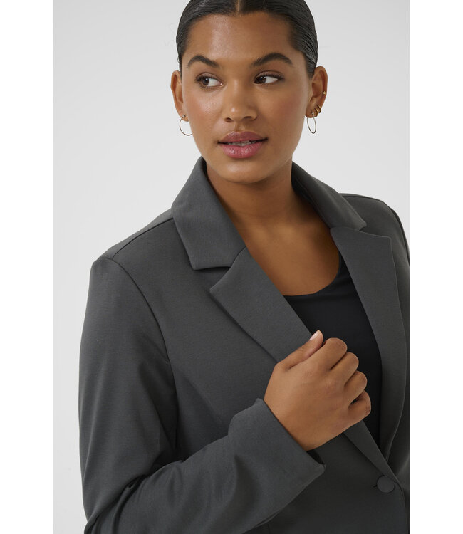 Kaffe Curve Jenna Blazer Black Oyster