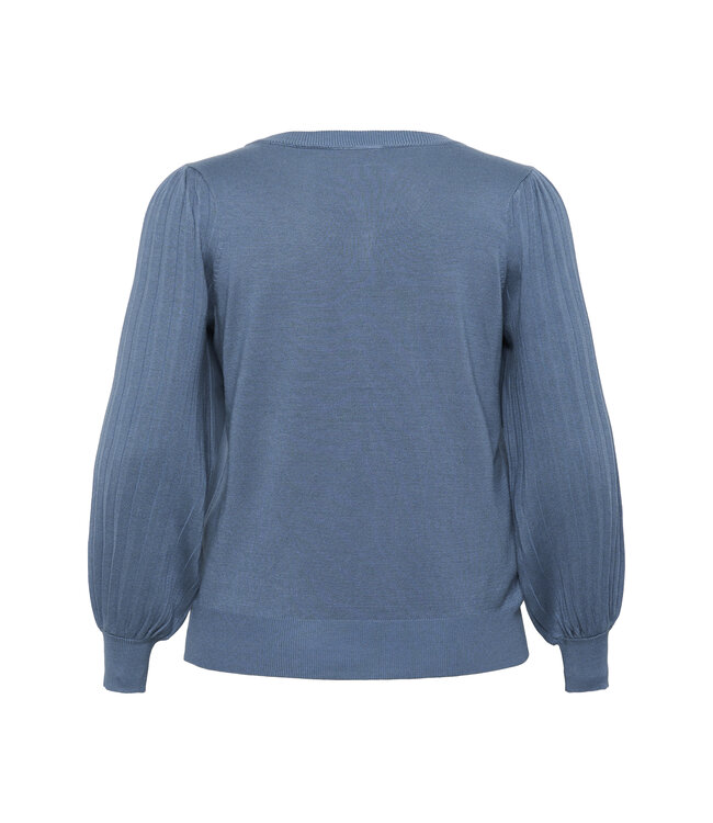 Kaffe Curve Loni Pullover Bering Sea