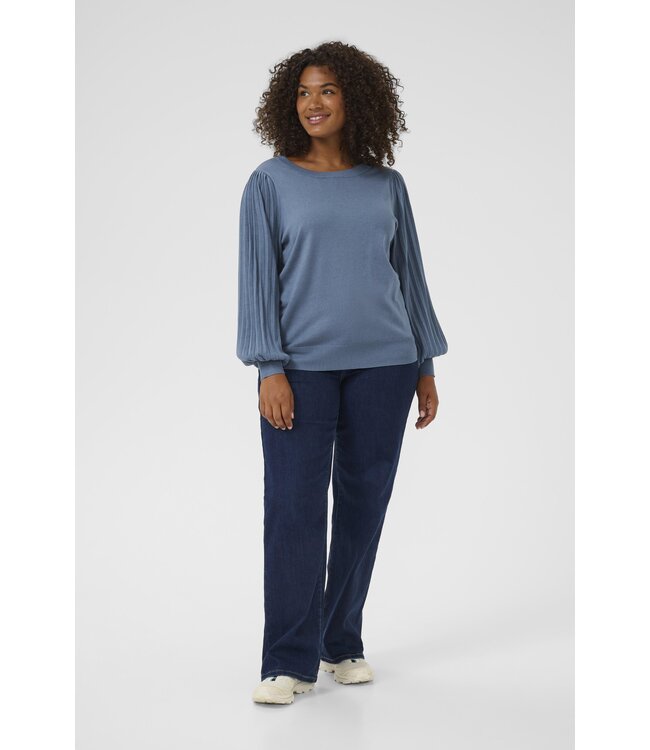 Kaffe Curve Loni Pullover Bering Sea