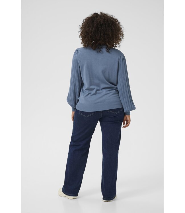 Kaffe Curve Loni Pullover Bering Sea