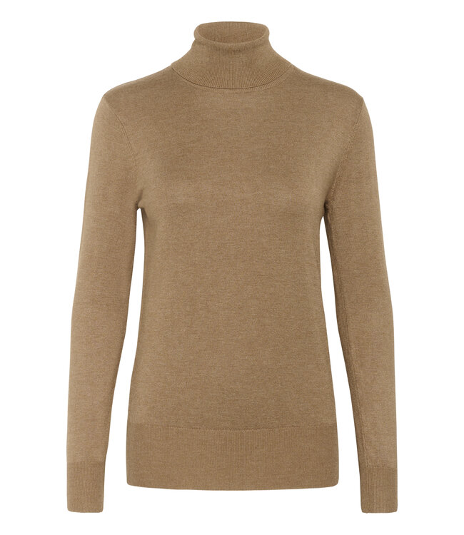 Kaffe Astrid Rollneck Pullover Toasted Coconut