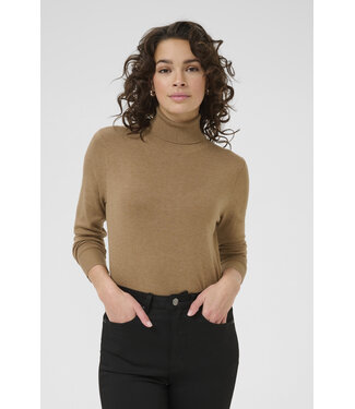 Kaffe Kaffe Astrid Rollneck Pullover Toasted Coconut