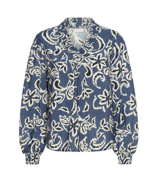 Kaffe Kaffe Dahlia Blouse Bering Sea