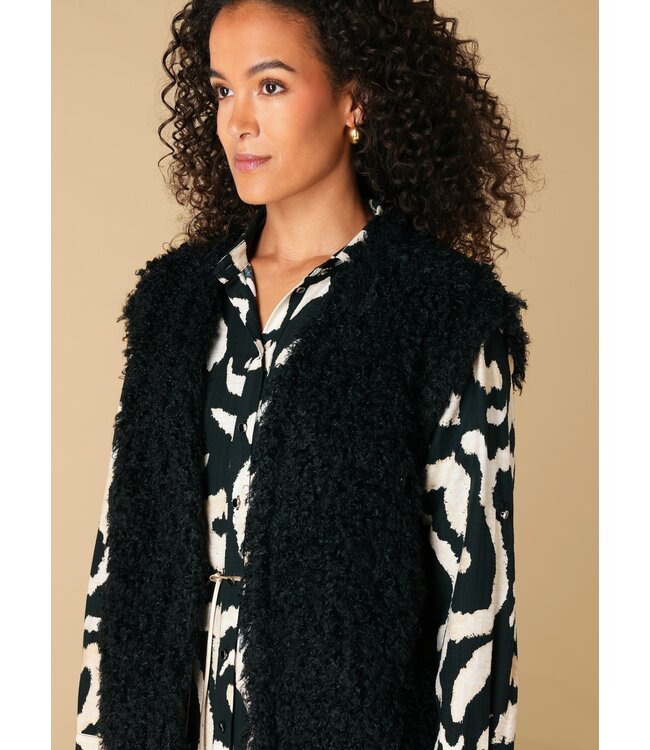 Ivy Beau Runa Gilet Black