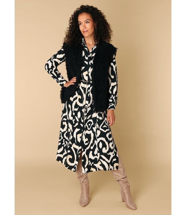 Ivy Beau Runa Gilet Black