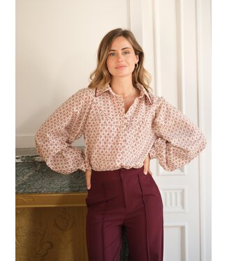Ruby Blouse Bordeaux