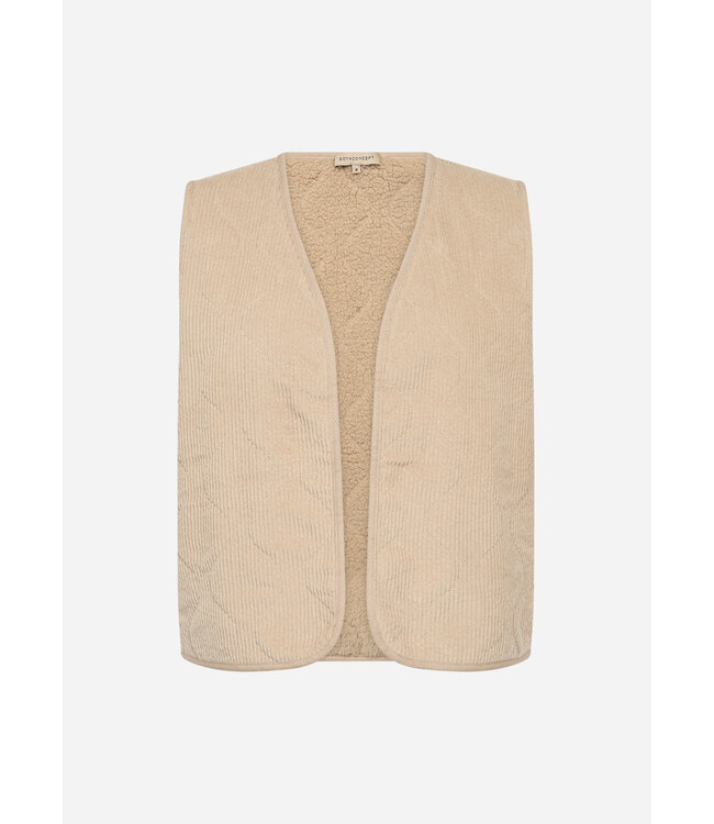 Soya Concept Bindi Waistcoat Sand