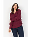 Wasabi Concept Nanine Pullover Dark Red