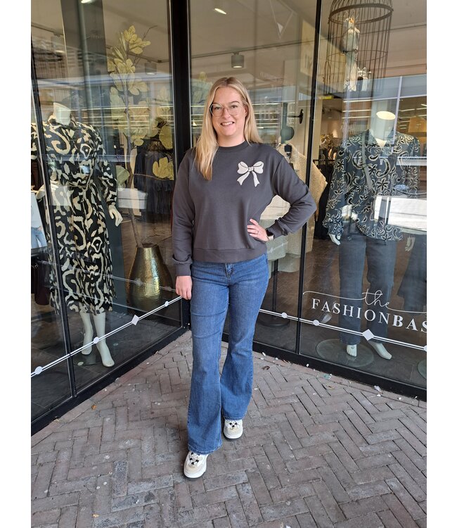 Kaffe Elenora Sweater Black Oyster