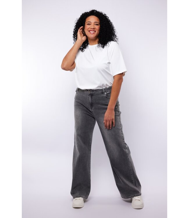 Exxcellent  Wide Neona Jeans Mid Gray