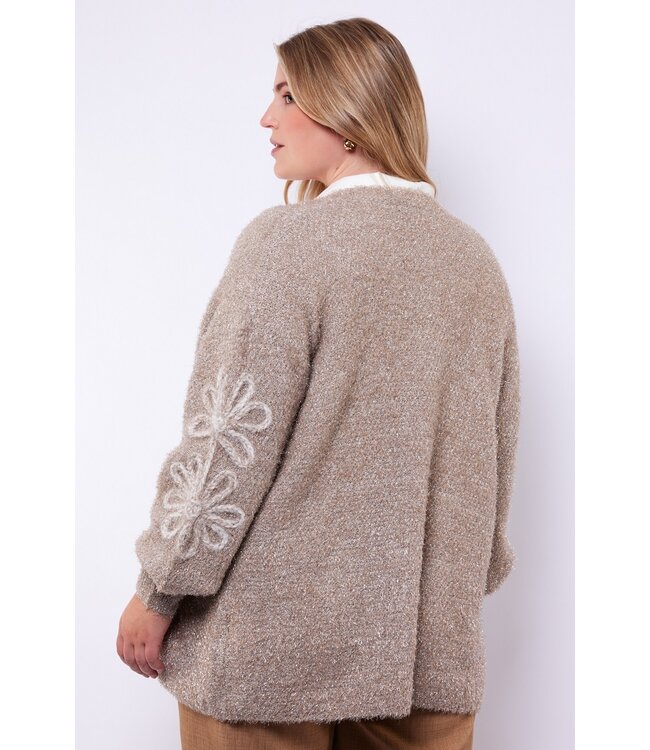 Exxcellent Marit Cardigan Sand