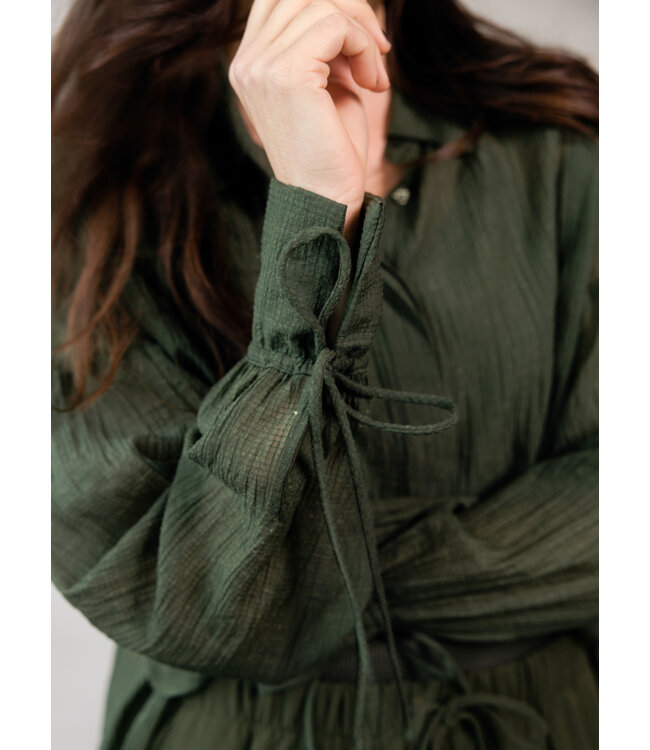 Yest Coralie Blouse Army Green