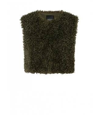 Yest Yest Caroline Gilet Army Green