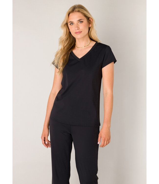 Base Level Tilly Travel Shirt Black