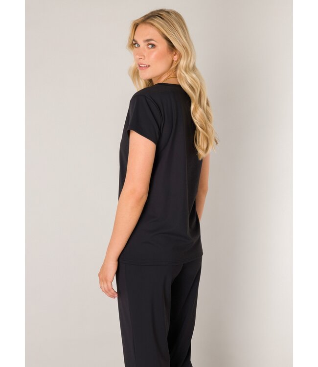 Base Level Tilly Travel Shirt Black