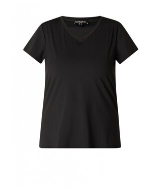 Base Level Curvy Base Level Curvy Lilly Travel Shirt Black