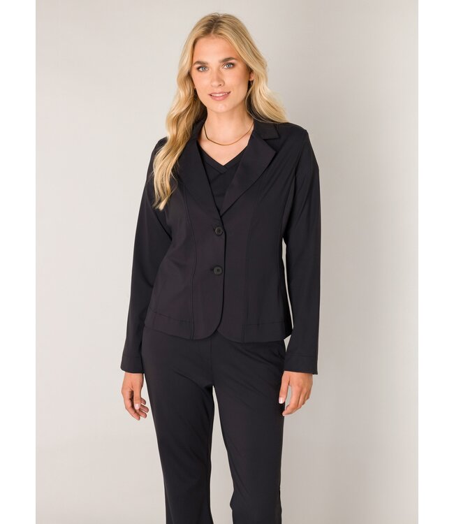 Base Level Thea Travel Blazer Black