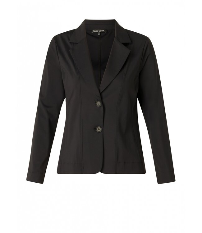 Base Level Thea Travel Blazer Black