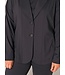 Base Level Curvy Leah Travel Blazer Black