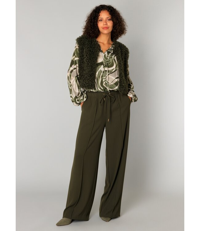 Yest Cassia Pants Army Green