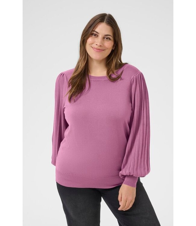 Kaffe Curve Loni Knit Pullover Tulipwood