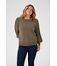 Kaffe Curve Loni Knit Pullover Morel Melange