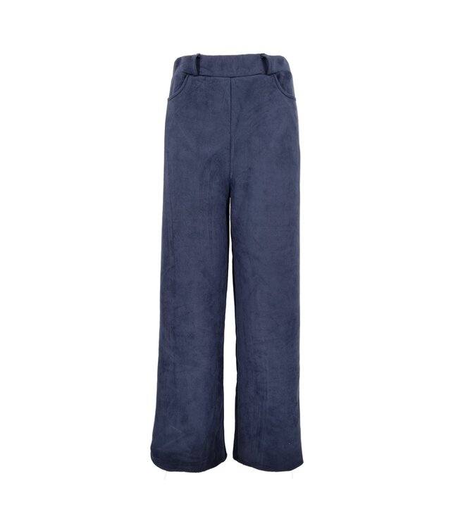 Fos Amsterdam Bentha Pants Suedine Navy