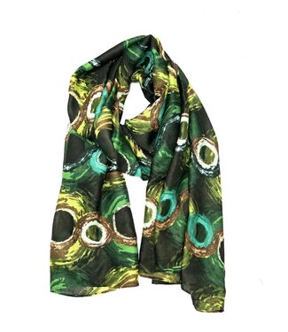 Scarf Circle in Green