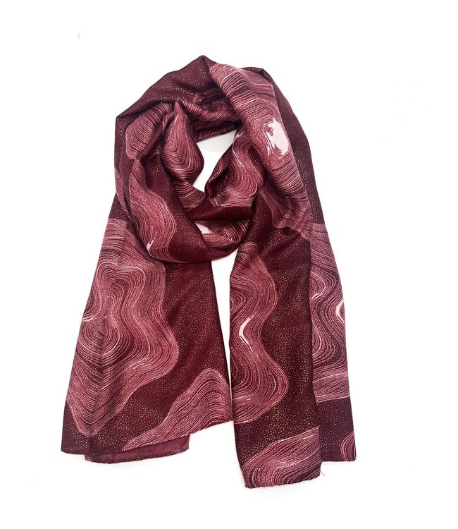 Scarf Bordeaux Glam