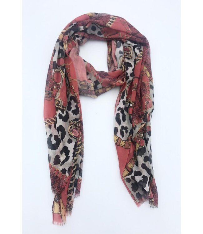 Scarf Rotery Red