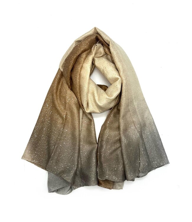 Scarf Sparkles Camel