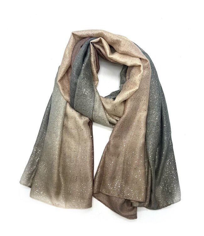 Scarf Sparkles Taupe