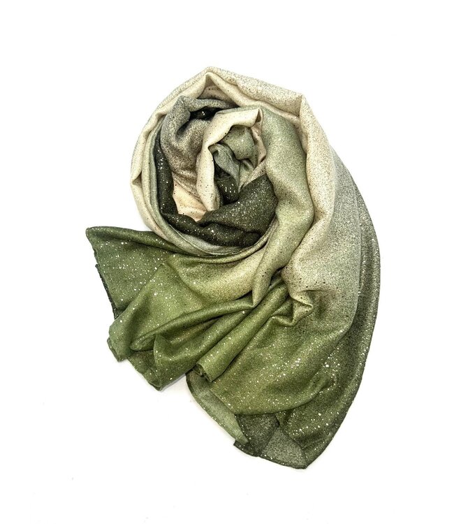 Scarf Sparkles Green