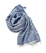 Scarf Snake Blue-Silver