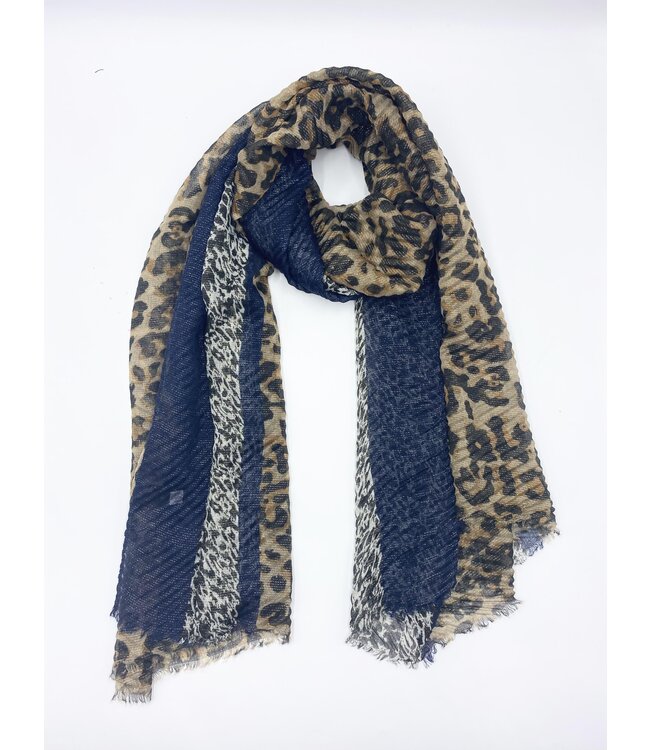 Scarf Blue Fantasy Blue
