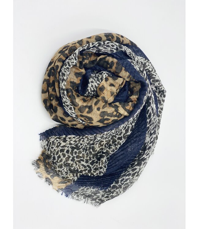 Scarf Blue Fantasy Blue